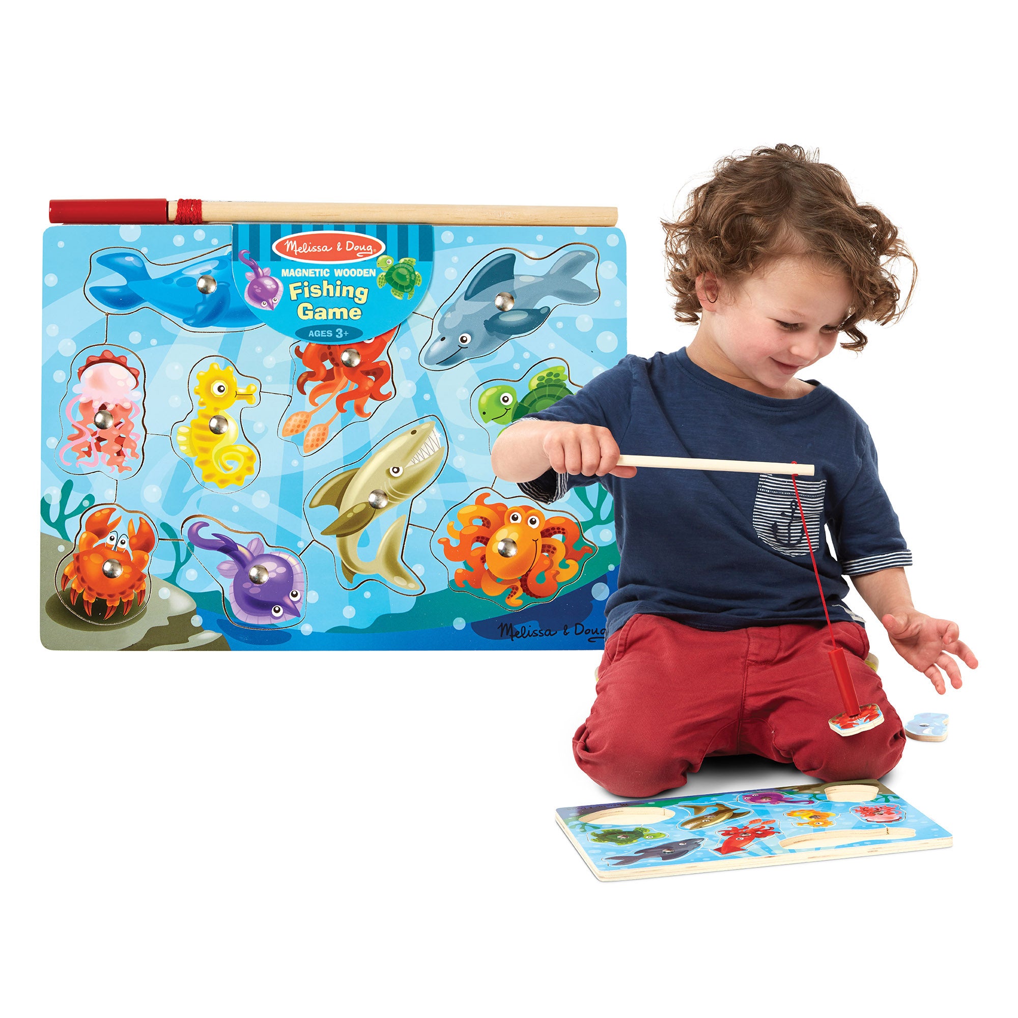 Fishing Magnetic Puzzle Game