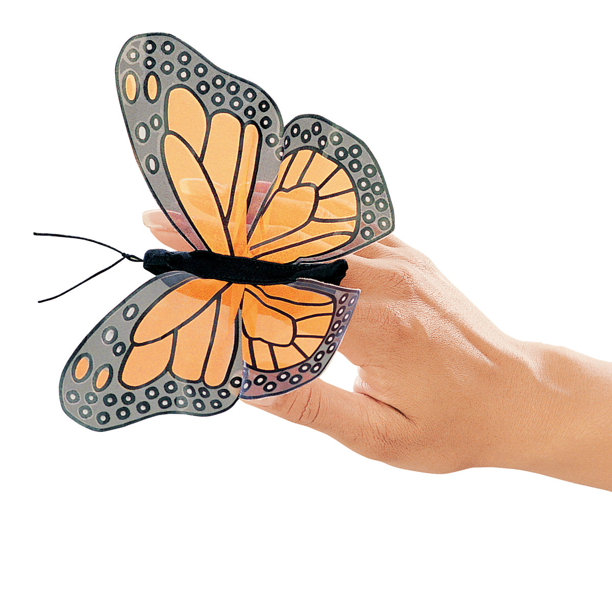 Mini Butterfly, Monarch Finger Puppet